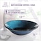 Anzzi Tara Deco-Glass Vessel Sink in Marine Crest LS-AZ8187 - alternate 2